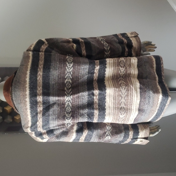 Woolrich Aztec Wool Southwestern Jacket Unisex SzM - Picture 11 of 11